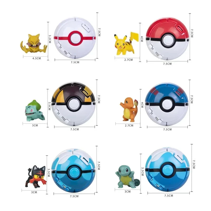 Anime Figure – 3-7CM PVC Collectible
