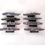 Battleship Model Kit – 1:1200 Scale Warship Assembly