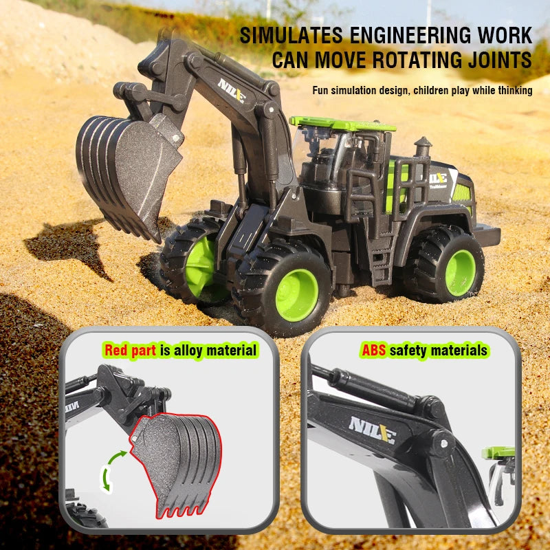Diecast Construction Vehicle – 1:50 Metal Toy