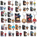 Superhero Keychain Figure – 4cm Vinyl Collectible Toy