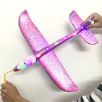 Foam Glider Plane – LED Hand Throw Airplane