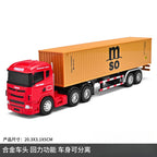 1:64 Diecast Truck Model – Alloy Container Vehicle Collectible