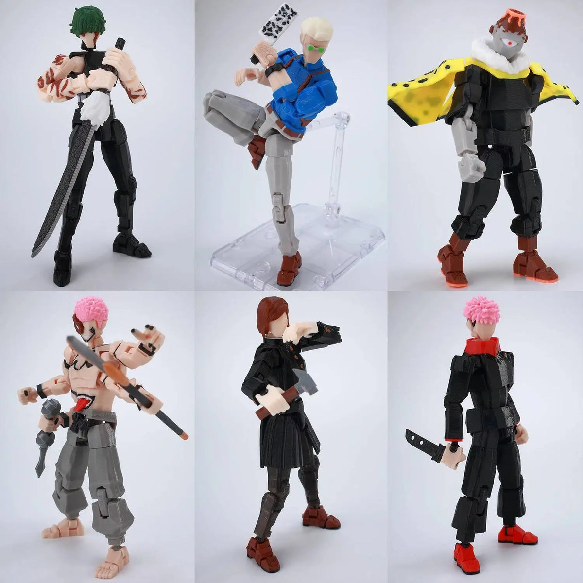 Anime Action Figure – Movable Display Model