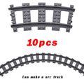 Train Track Building Blocks – Flexible DIY Railway Set