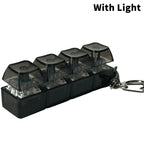 Mechanical Keyboard Key Tester – LED Keycap Fidget Keychain