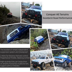 RC Rock Crawler 1:16 4WD Off Road Climbing Truck with LED