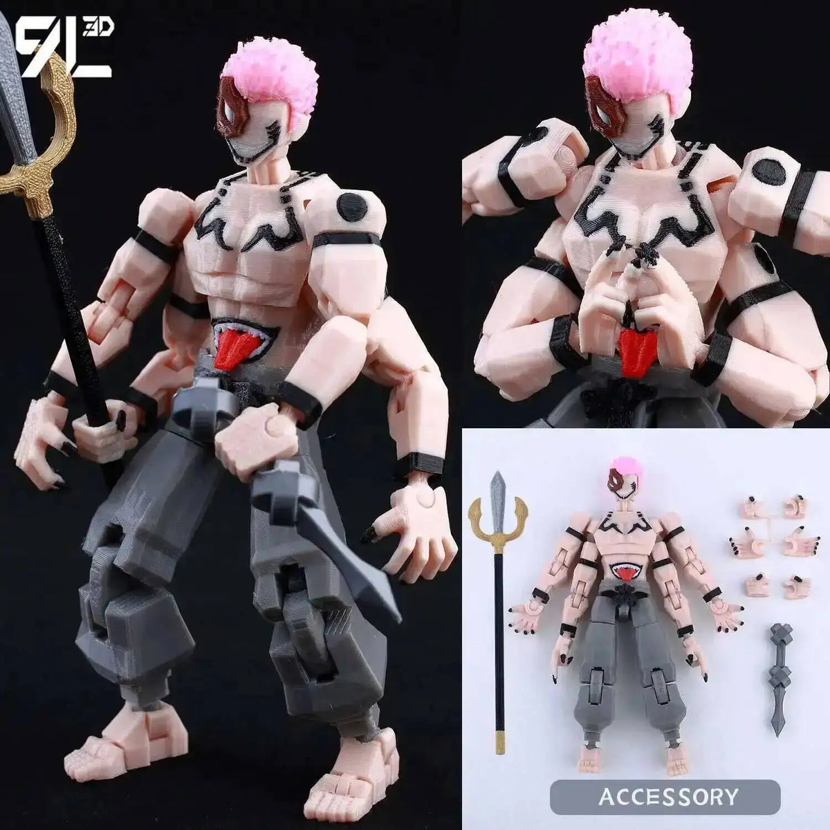 Anime Action Figure – Movable Display Model