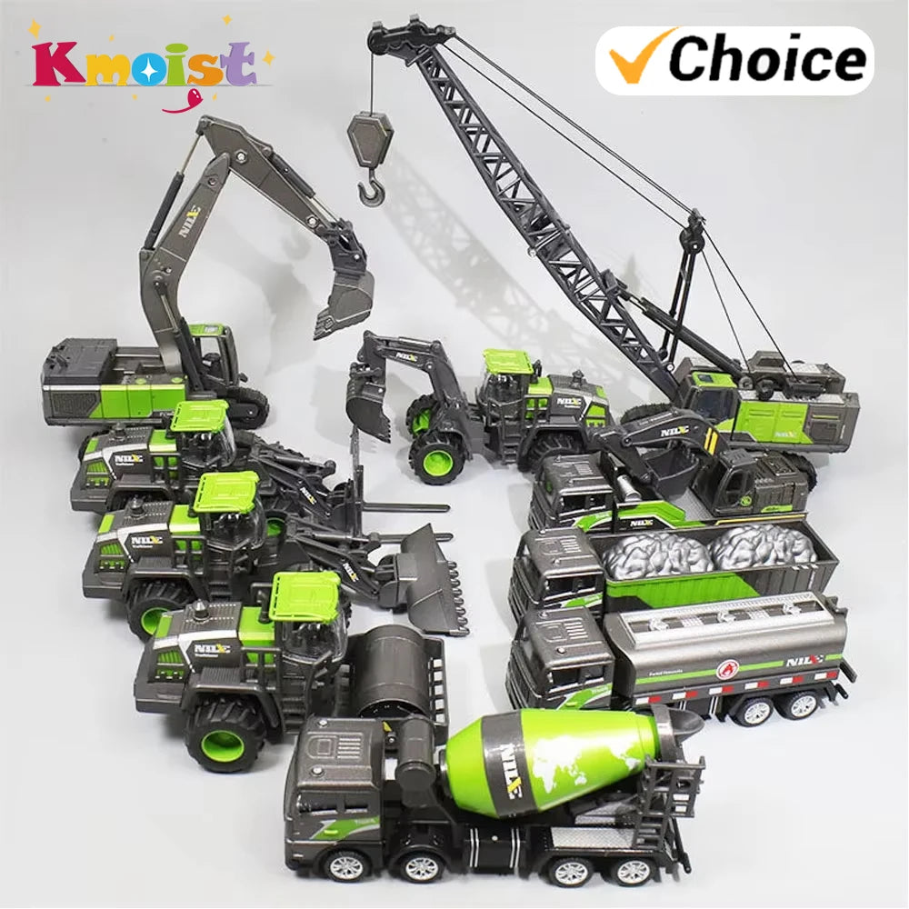 Diecast Construction Vehicle – 1:50 Metal Toy