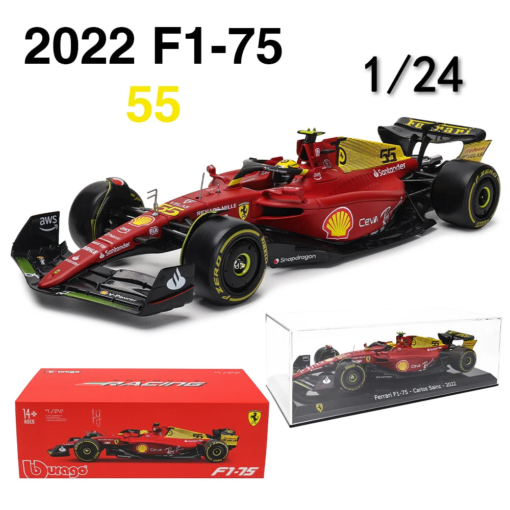 1:24 F1 Diecast Model Car – Metal Racing Collectible