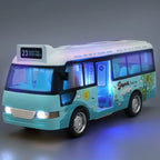 Diecast City Bus – Pull-Back Toy