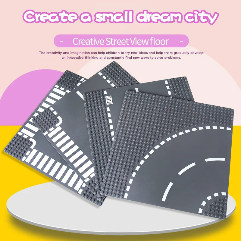 Building Block Base Plate – City Road Construction Base