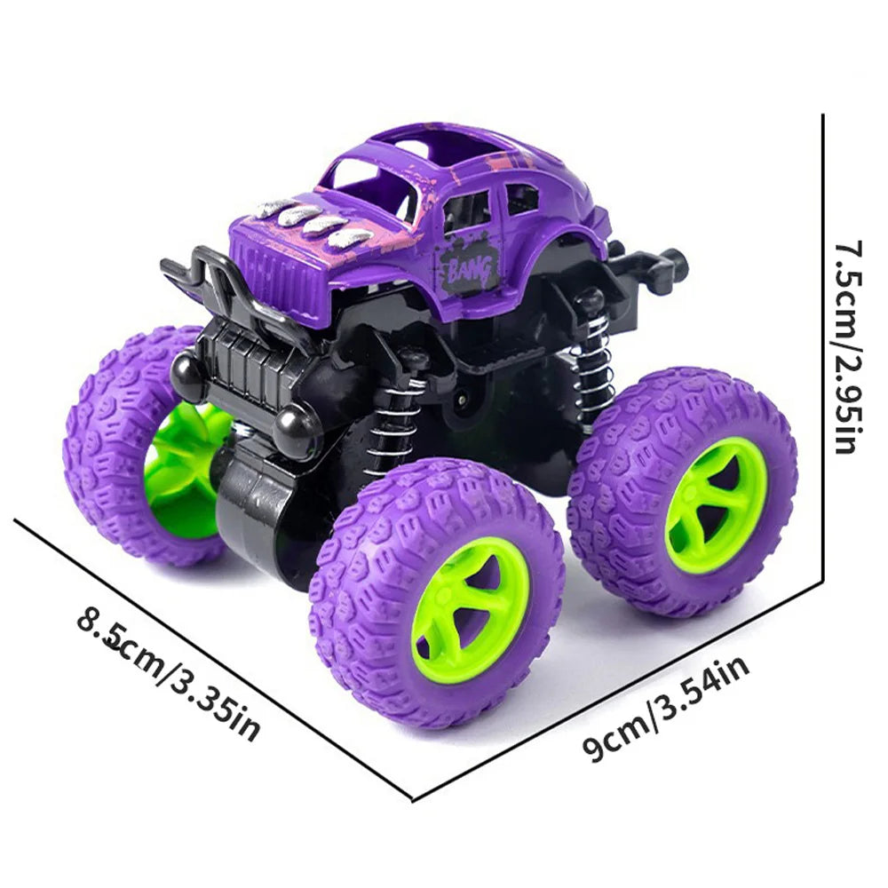 4PCS/2PCS/1PC Inertial Off-Road Vehicle Toys - Suitable for Halloween, Christmas, Boys and Girls Gifts