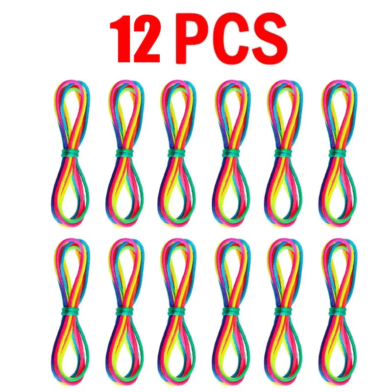 Rainbow String Finger Game – Rope Puzzle Toy for Creative Play