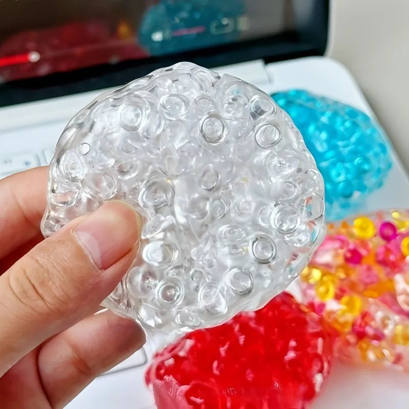 Ice Beads Squishy Balls – Slow Rebound Squeeze Fidget Toy