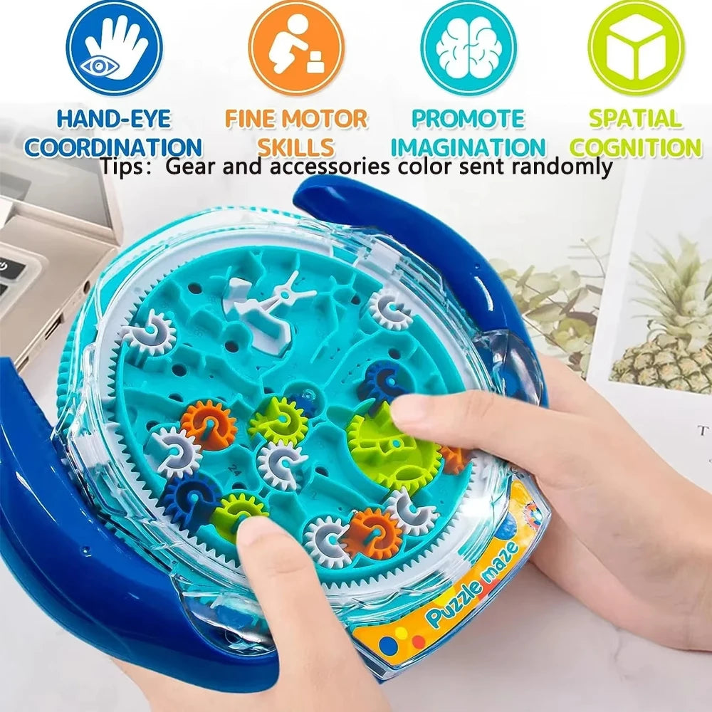 3D Puzzle Maze – Rolling Ball Toy
