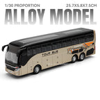 1:30 Diecast Bus – Alloy Double Decker Model