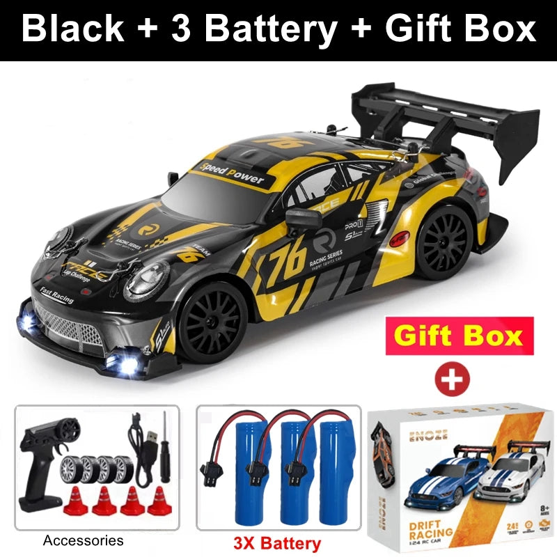 RC Drift Car 1:24 4WD Remote Control Racing Car