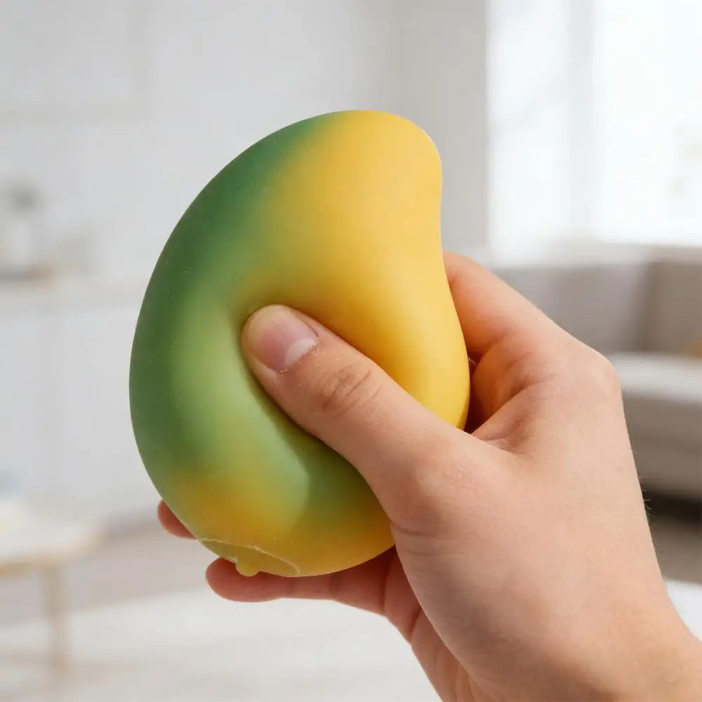 Mango Stress Ball – Stretchy Color-Changing Fidget Toy