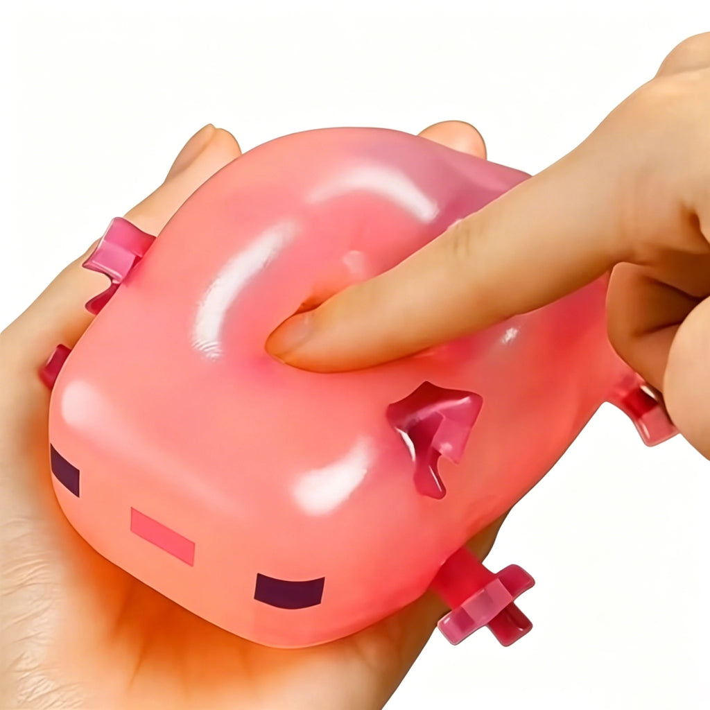 Axolotl Squishy Toy – Slow Rising Sensory Fidget Squeeze Toy