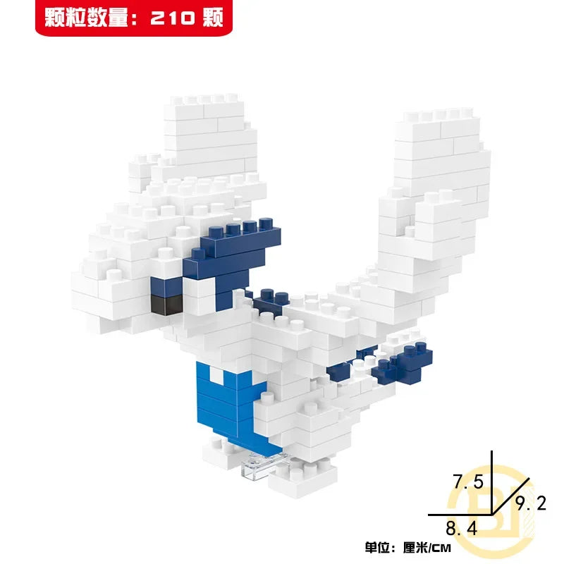 Mini Building Blocks DIY Character Assemble Model Set