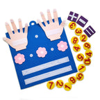 Counting Felt Toy – Montessori Math & Number Learning Game