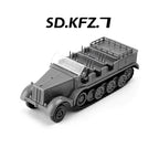 Military Vehicle Model Kit – 1/72 Scale Assembly Set