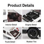 1:30 Diecast Car – Alloy Pull Back Model with Sound & Lights