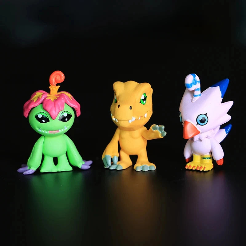Anime Figures – 9-Piece PVC Collectible Figure Set