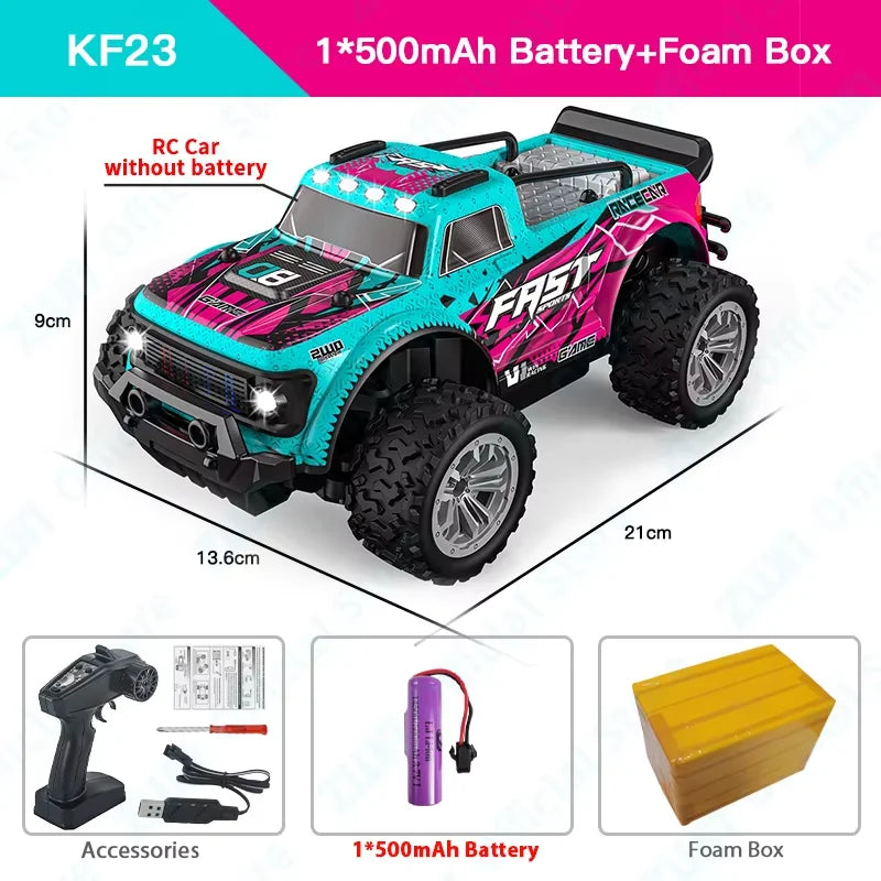 RC Off-Road Car 2WD – Remote Control Climbing Vehicle