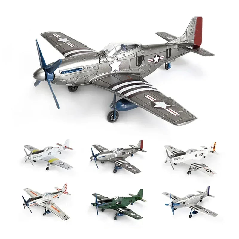 Fighter Plane Model Kit – 1:48 Scale Assembly Set