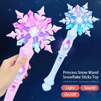 Princess Snow Wand – Glowing Snowflake Light Up Toy