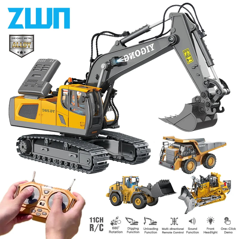RC Excavator 1:24 – Remote Control Construction Vehicle
