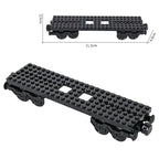 Train Building Blocks – DIY Carriage Wheel Model Building Set