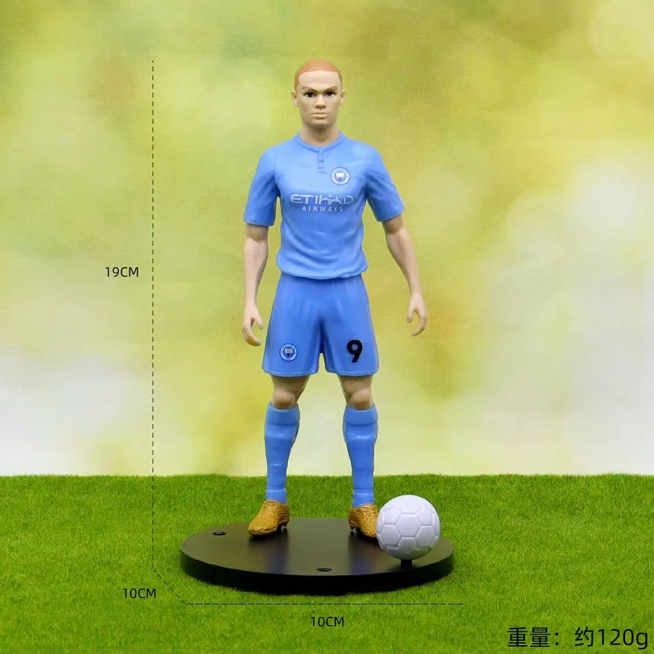 Football Action Figure 18-20cm Soccer Player Collectible Model