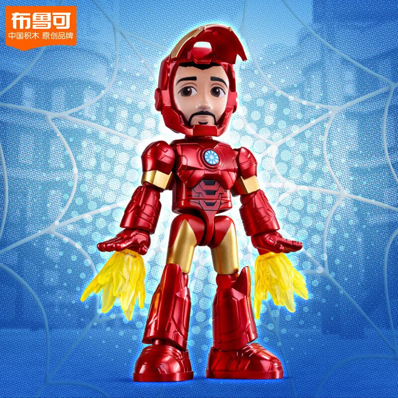 Superhero Building Blocks – 12cm Collectible Figure Set