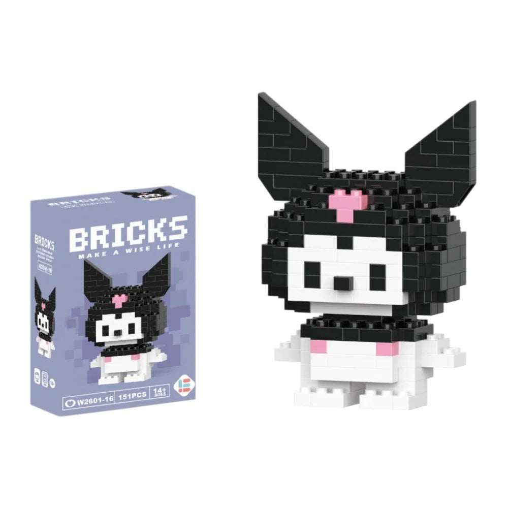 Building Block Figures – Mini Cartoon Set