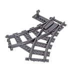 Flexible Train Track Building Blocks – Curved & Straight Rail Set