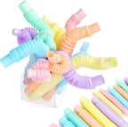4 Pack Mini Pop Tubes Sensory Fidget Toys