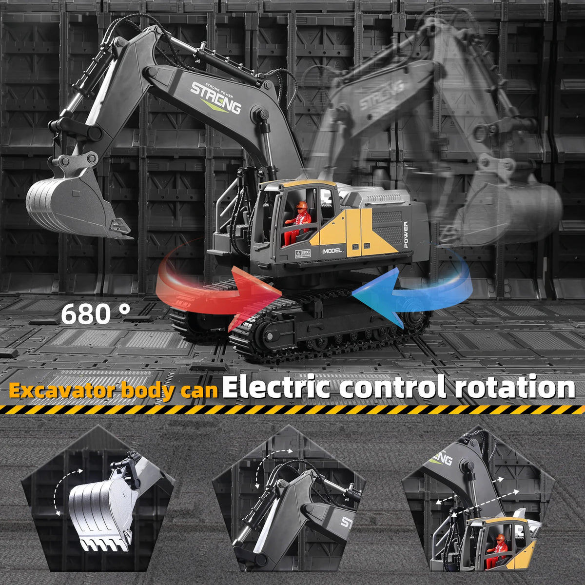 RC Excavator Dump Truck – Remote Control Vehicle