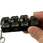 Mechanical Keyboard Key Tester – LED Keycap Fidget Keychain