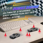Remote Control Car 1:64 Mini Drift Racing Car with LED Lights