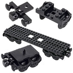 Train Building Blocks – DIY Carriage Wheel Model Building Set