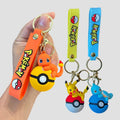Anime Keychain Set – Silicone Character Charms for Bags & Backpacks