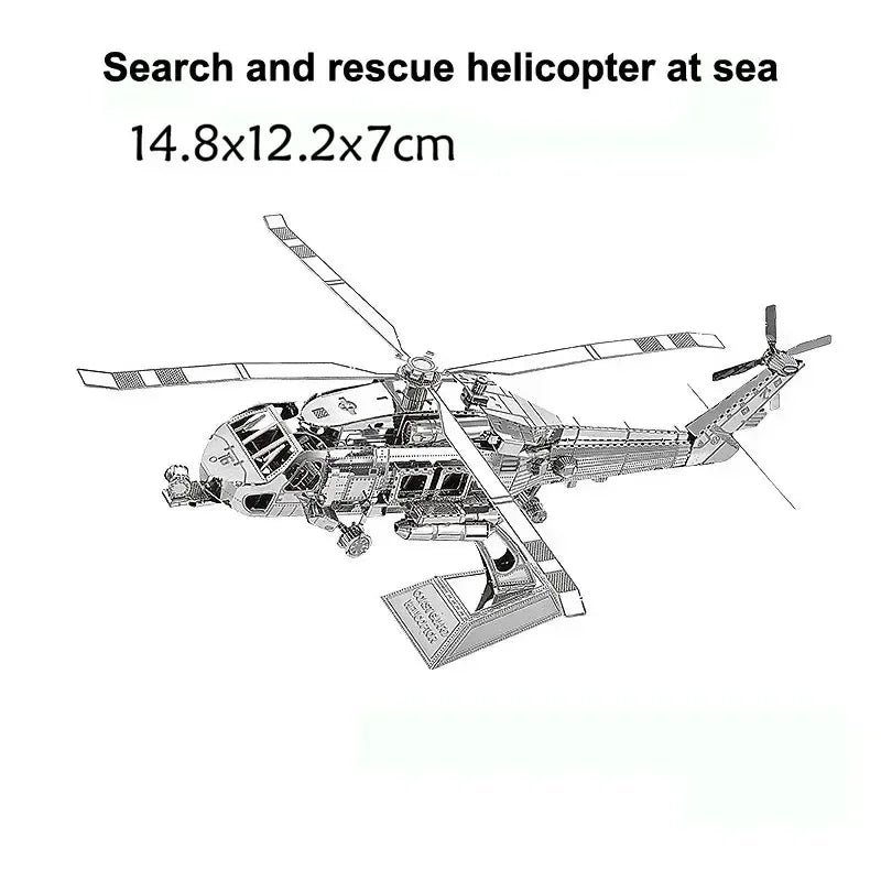 3D Metal Puzzle – Military Model Kit