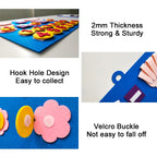 Counting Felt Toy – Montessori Math & Number Learning Game