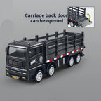 1:32 Container Truck Toy – Pull Back Freight Model