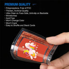 Trading Card Sleeves – 100 Pack Clear PVC Protectors