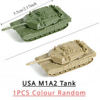 Tank Model Kit – 1:144 Scale Military Vehicle Set
