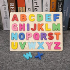 Wooden Shape Sorting Toy – Montessori Color Matching Puzzle