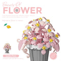Flower Building Blocks Potted Plant Set for Home Decor